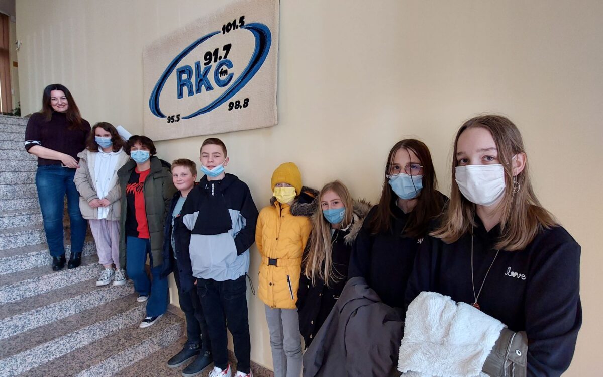 Novinarska grupa posjetila radiopostaju Radio Koprivnica