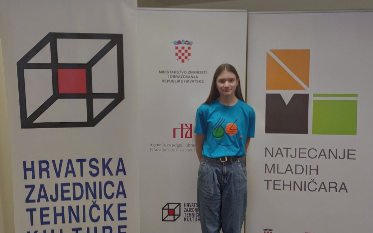 Marta Kiš – državna prvakinja u tehničkoj kulturi