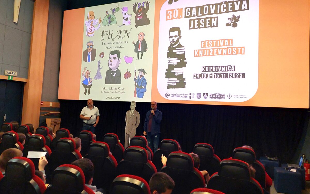 Petaši na predstavljanju nove knjige o Franu Galoviću