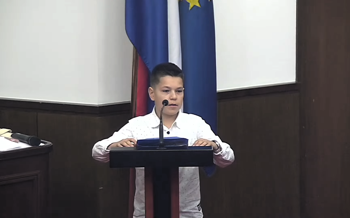 Luka održao govor u Hrvatskome saboru