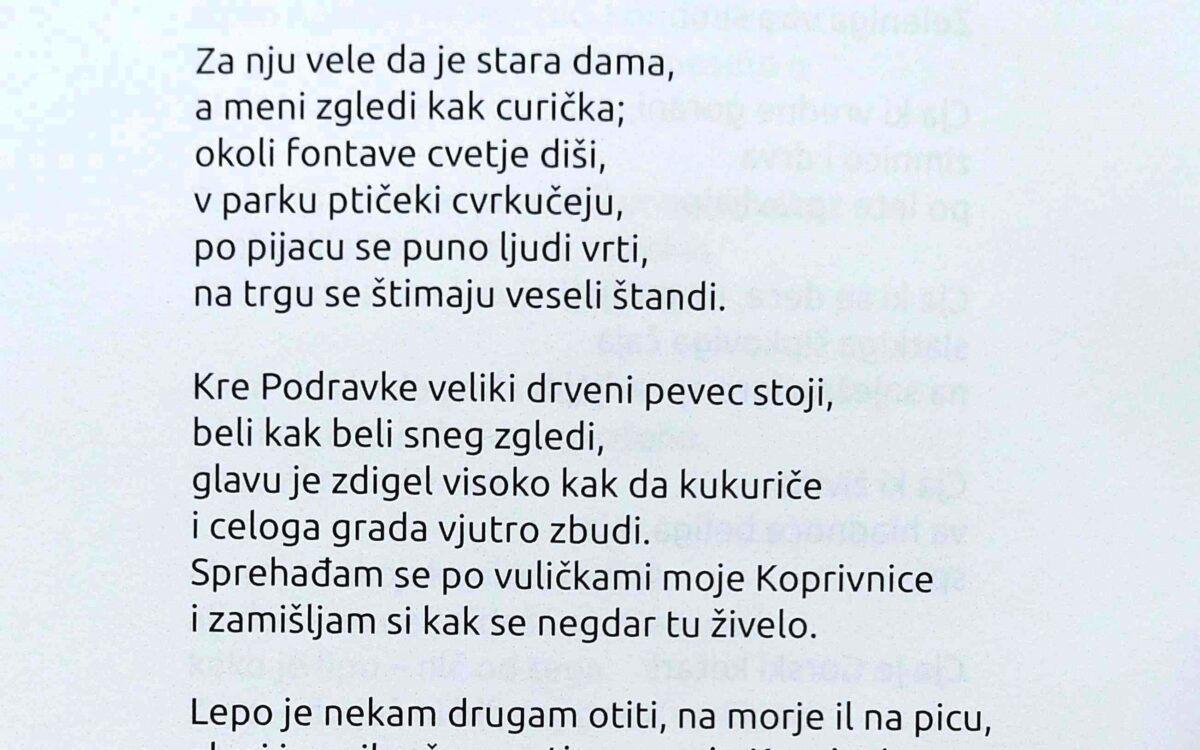 V moji Koprivnici