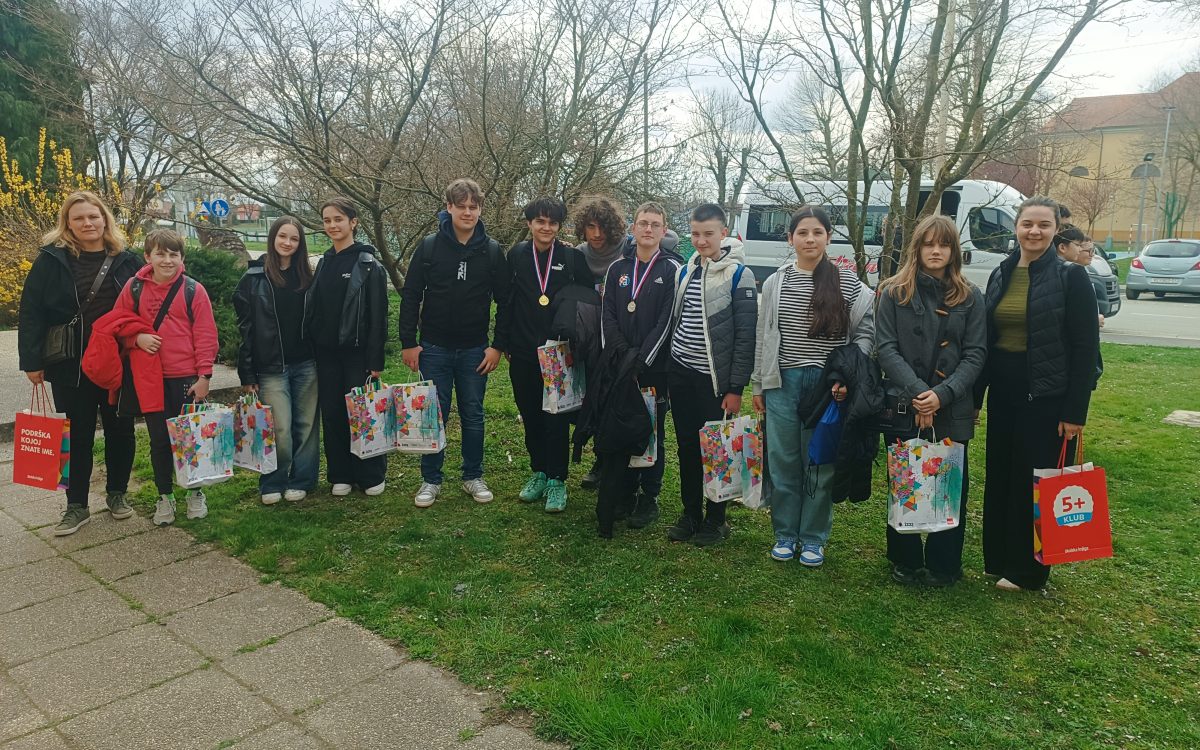 Dva prva mjesta na Županijskom natjecanju iz geografije