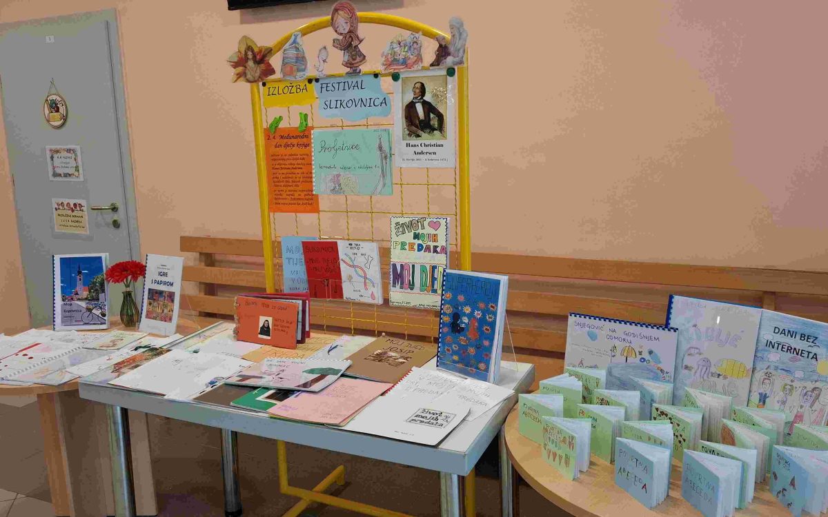 Izložba slikovnica u školskom projektu „Festival slikovnica“