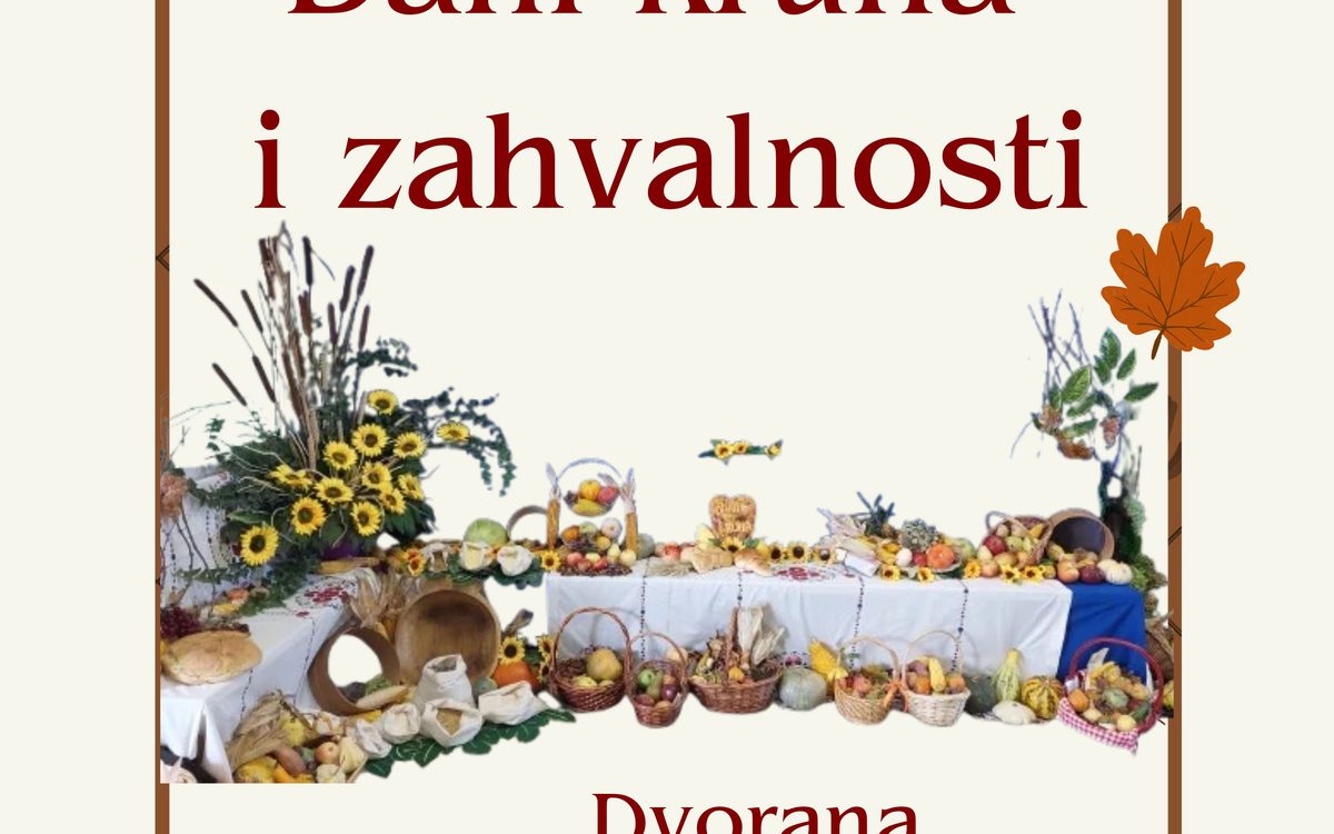 Pozivamo vas na školsku svečanost povodom Dana kruha i zahvalnosti